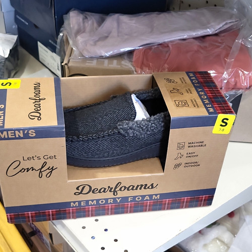 Dearfoams men memory - men's, foam