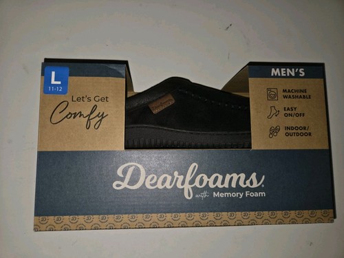 Dearfoams men memory foam - men's,